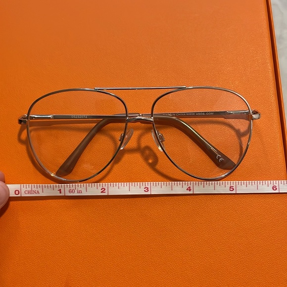 Clear Aviator Asos Glasses - Picture 12 of 17